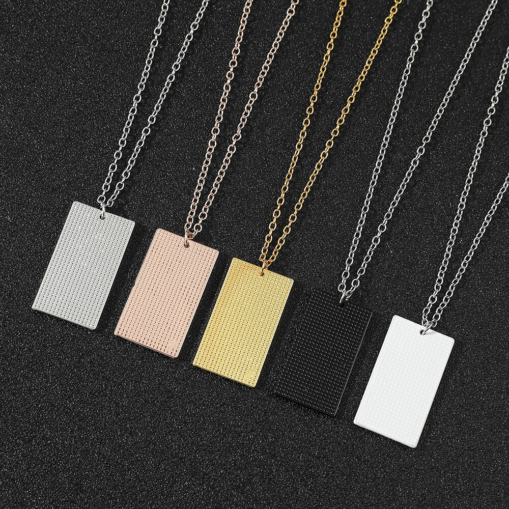 Enamel Demon Slayer Inspired Character Necklace
